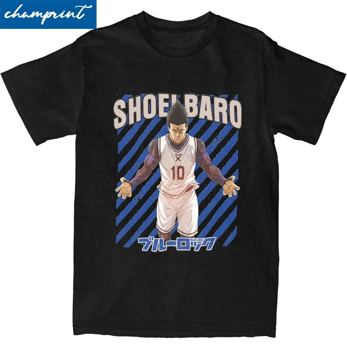 Blue Lock Shouei Barou T Shirt Men Women Pure Cotton Vintage T-Shirt Crew Neck Tee Shirt Short Sleeve Clothes Gift Idea