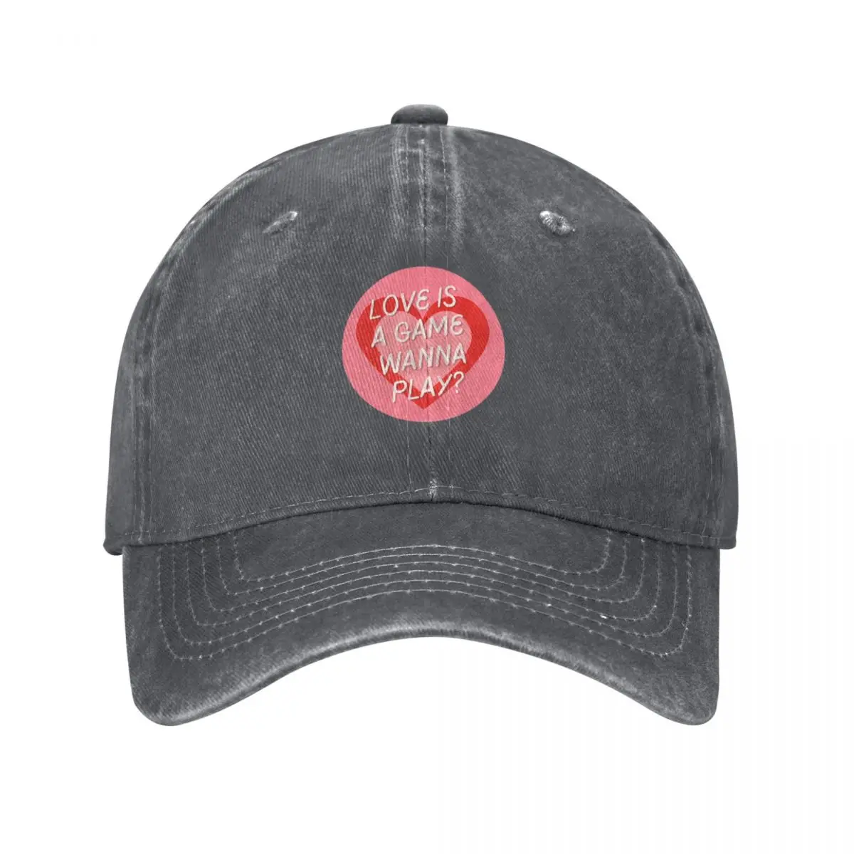 love is a game wanna play blank space Baseball Cap Sun Hat For Children Hood Beach Outing Men's Luxury Women's