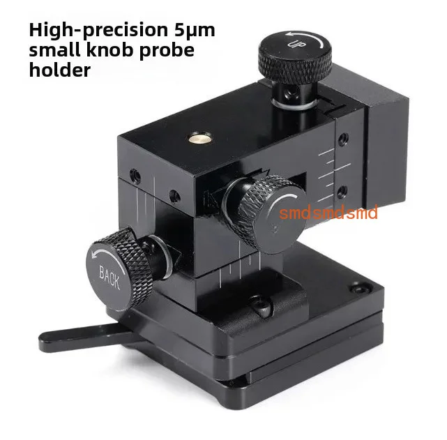 Magnetic probe seat XYZ axis displacement platform three-axis manual fine-tuning stage precision 0.005m