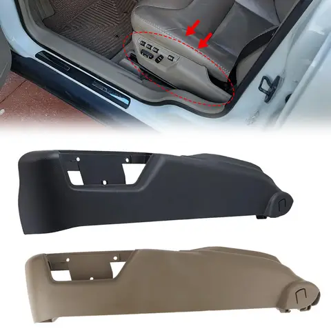 For Volvo S60 S80 V70 XC70 XC90 Car Front Seat Left Side Switch Panel Trim Cover Plastic 39802011 39802012 Auto Accessories