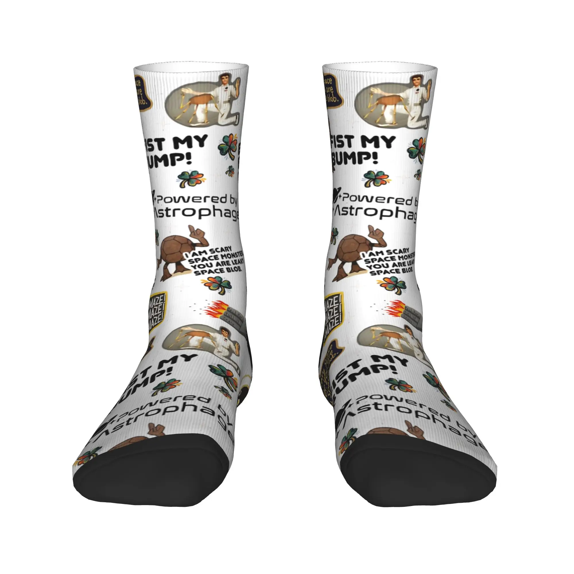 Vintage Project Hail Mary Powered By Astrophage Socks Spring  Stockings Modern Couple High Quality Socks Design Anti Sweat Socks