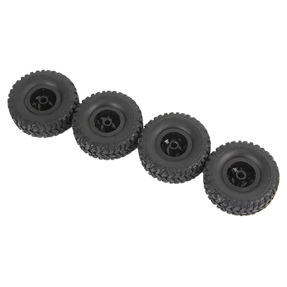 4Pcs 65mm Tire Tyres Wheel for MN D90 D99S MN-90 MN91 MN98 MN99S WPL C14 C24 C24-1 C34 B14 B24 B36 RC Car Upgrade Parts