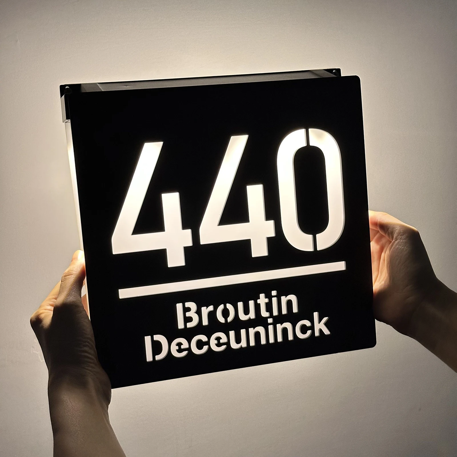 شخصية رقم المنزل ضوء LED مضيئة قطع الليزر لوحة أكريليك عنوان خارجي اسم العائلة رقم علامة المنزل الشمسية ارقام منزل خارجيه رقم منزل خارجي ارقام منزل خارجيه اضاءة ارقام منازل خارجيه طاقة شمسية #3