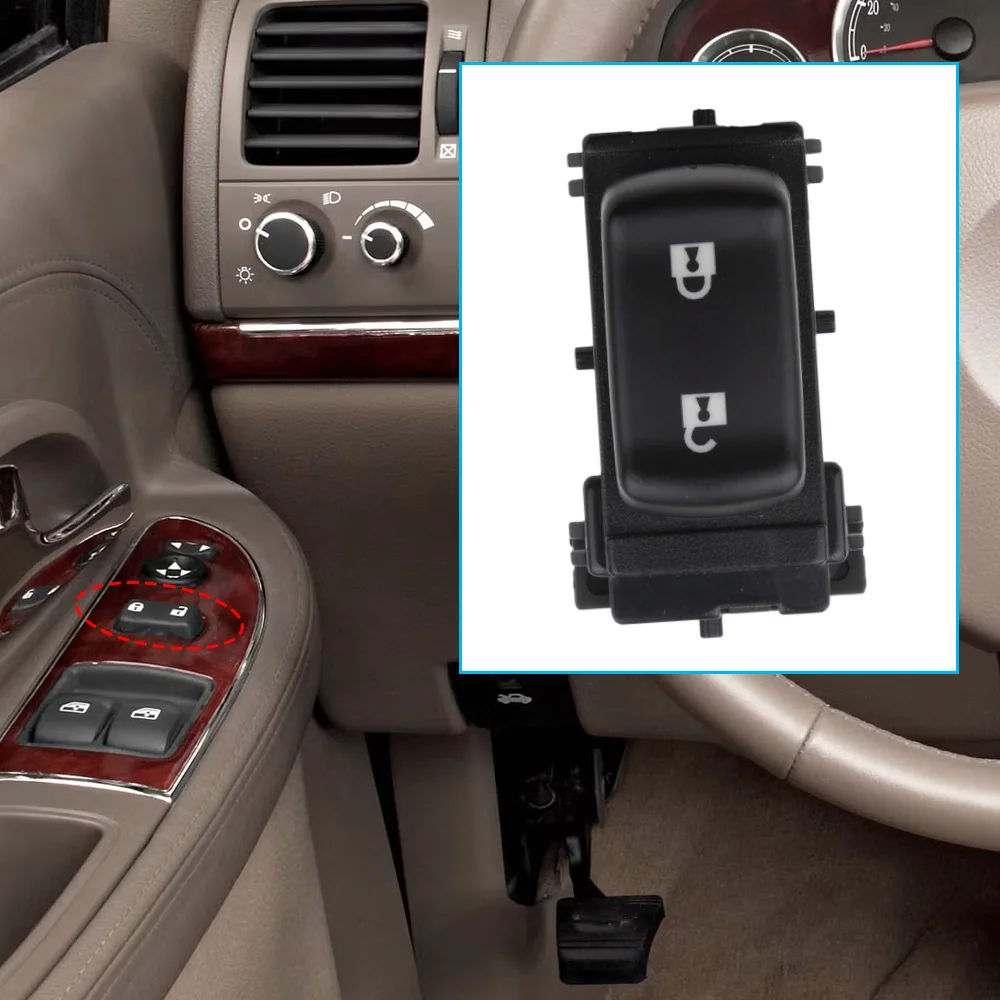 

1pc New Power Door Lock Switch Front Left Side 10315842 for CHEVROLET UPLANDER 2005 2006 2007 2008 2009