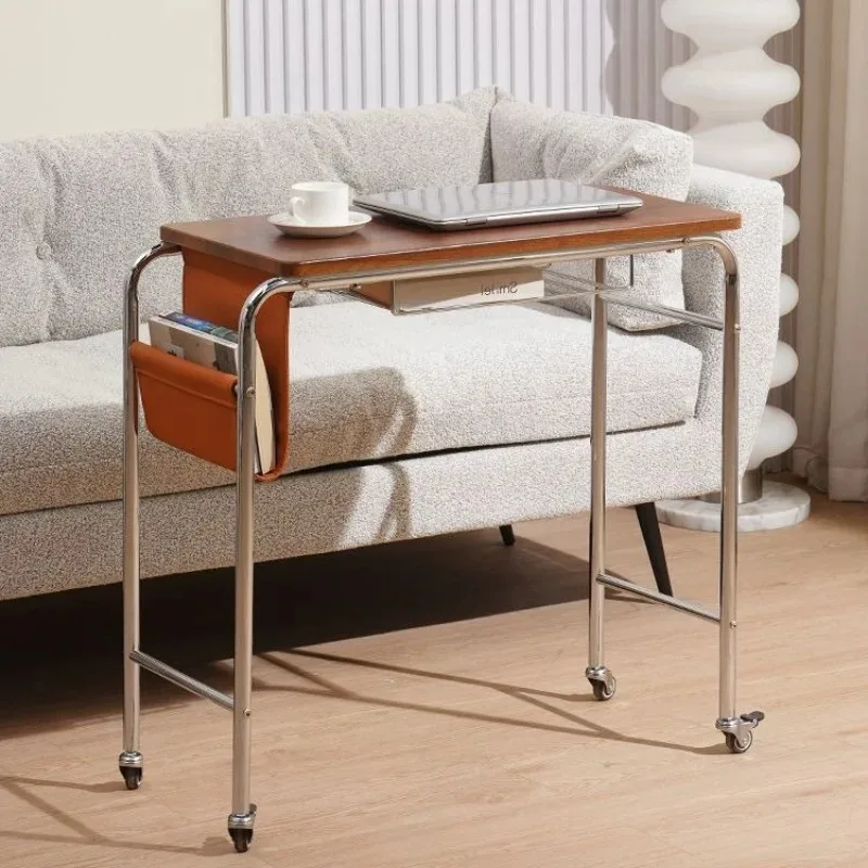 الشمال مكتب منزلي المنزلية طالب طاولة كتابة أريكة الجانب السرير الجدول للإزالة مكتب الكمبيوتر طاولة صغيرة السرير كسول الجداول