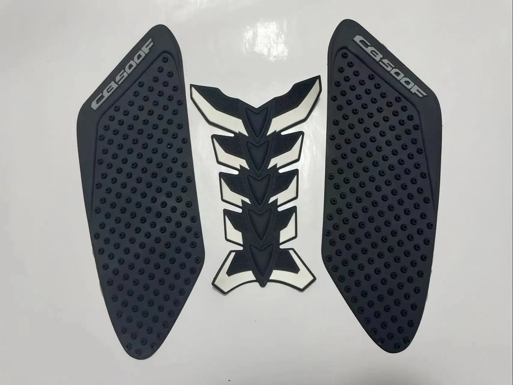 For Honda CB500F CB 500F 2013 2014 2015 2016 2017 Motorcycle tank Sticker pad Non-slip Side Fuel Rubber Waterproof Stickers