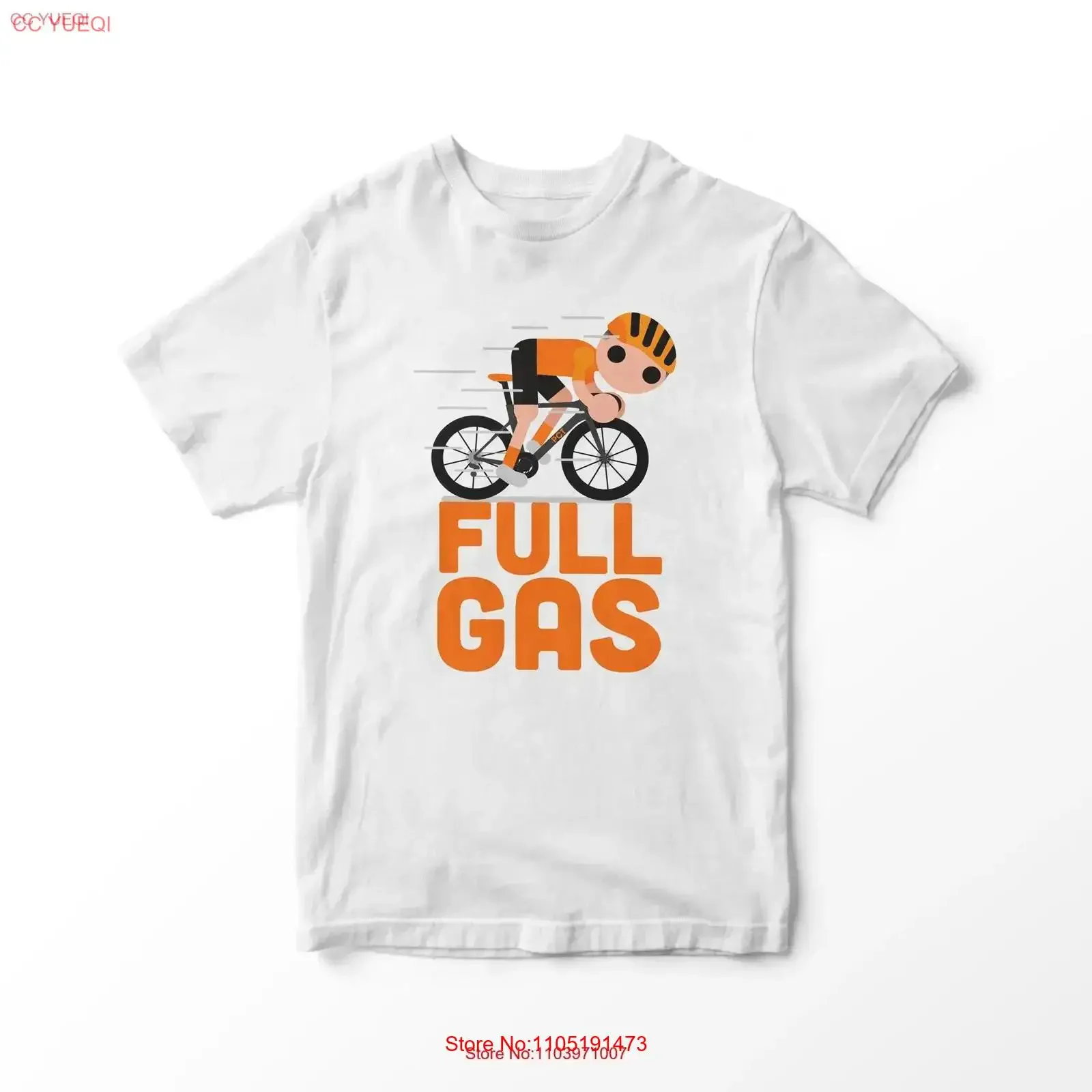 تي شيرت كامل لركوب الدراجات يعمل بالغاز، قميص عتيق مغسول للارتداء اليومي، مريح قليلاً، كاجوال ناعم #1