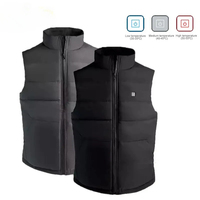 Xiaomi SKAH 4-Heating Area Graphene Electric Heated Vest Men Outdoor Winter Warm USB Smart Thermostatic Heating Jacket