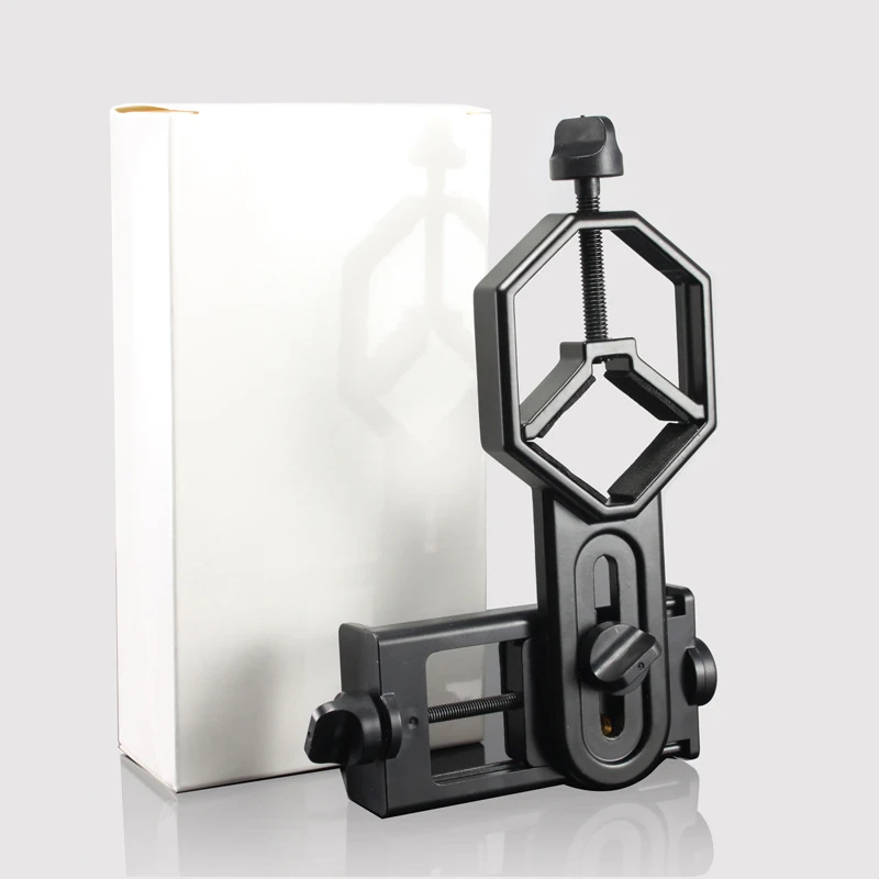 

Адаптер для мобильного телефона с пружинным зажимом для крепления монокулярного микроскопа, аксессуар для телескопа, держатель для смартфона