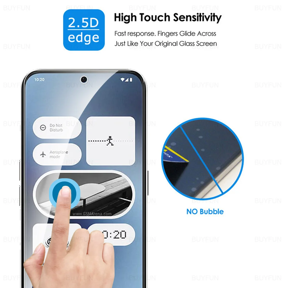 強化ガラススクリーンプロテクター,完全なカバー付きのプレミアムスクリーンプロテクター,2A,2a, 5g, a142, 2024, 6.7インチ,3個