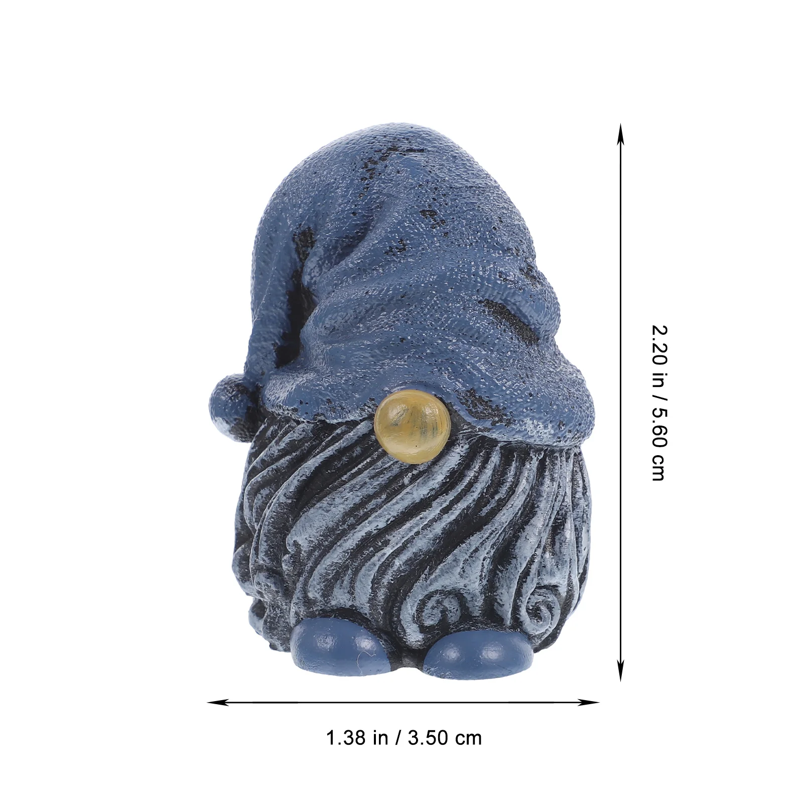 

Miniature Gnome Resin Garden Statue Cute Christmas Miniature Decoration Holiday Garden Ornament Mini Resin Gnome