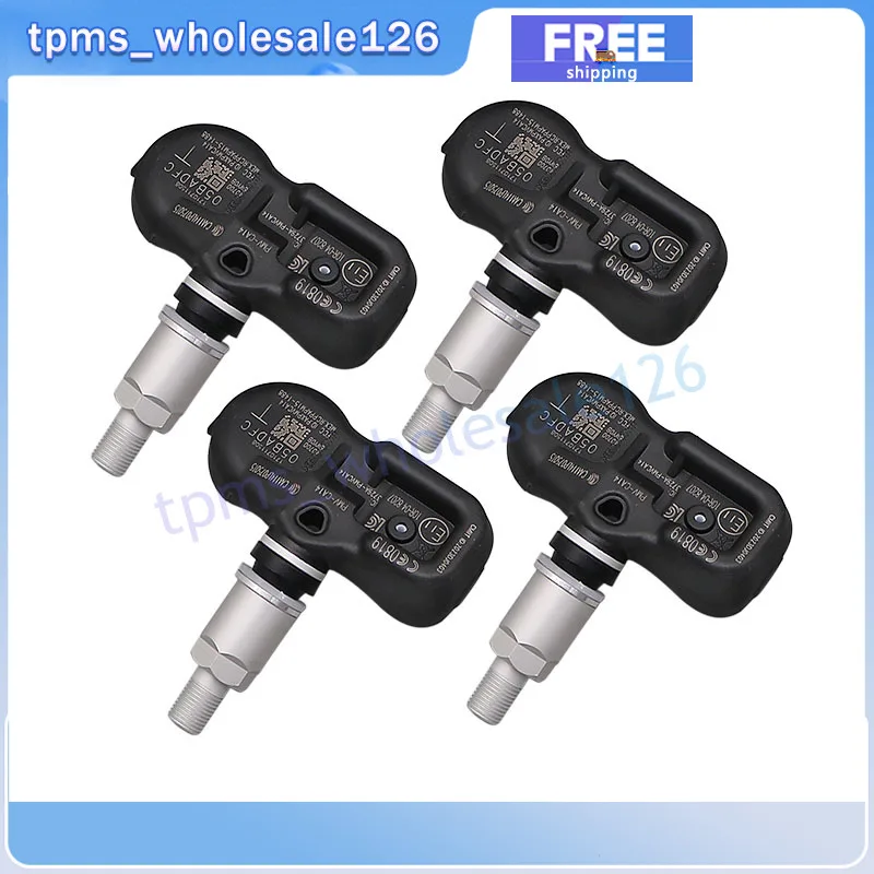 PMV-CA14 40700-6WY0B TPMS Car Tire Pressure Sensor 4PCS For 2013-2018 Infiniti Q70 QX80 2014-2019 Nissan 370Z GT-R Murano 433Mhz