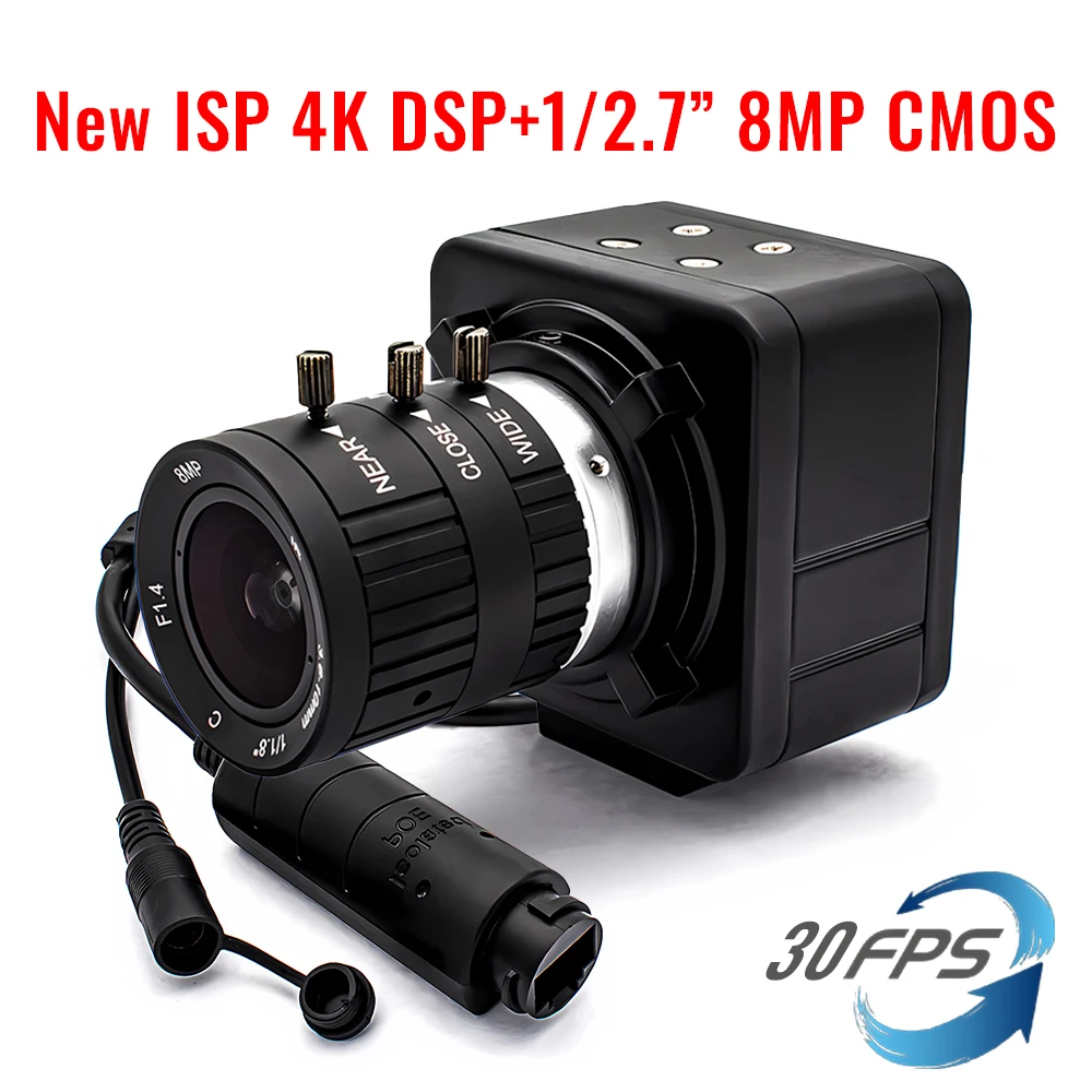 8MP 30FPS POE IP Network Camera Module 1/2.7