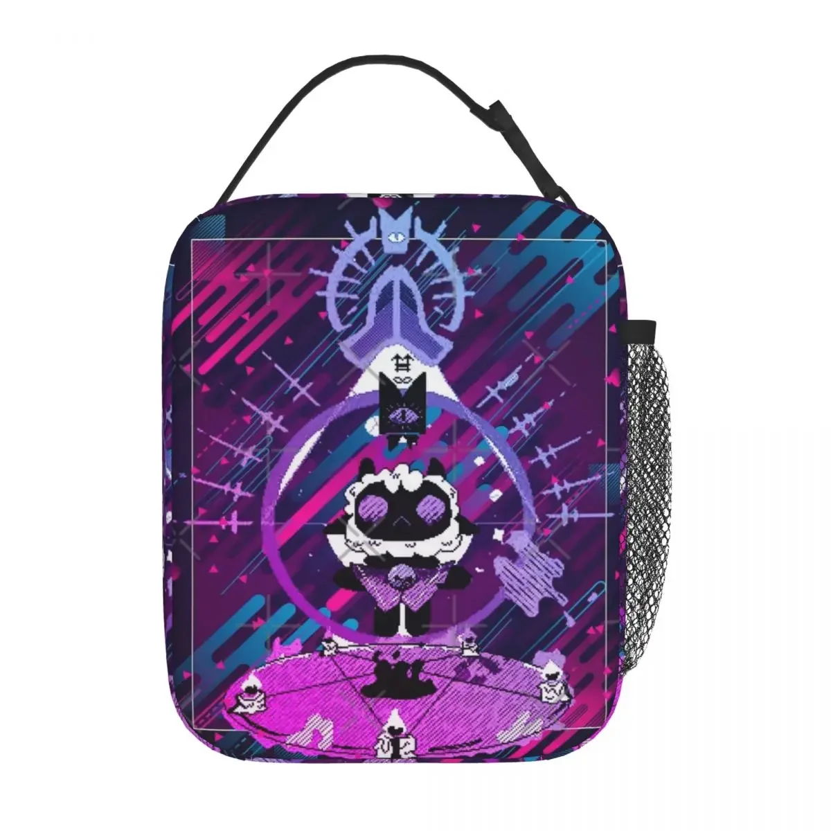 Cult Of The Lamb Modern Graphic Insulated Lunch Bag Trendy Durable Travel Multi-Style