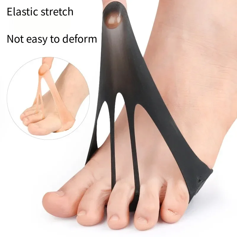 Almohadillas metatarsianas de silicona, separador de dedos, alivio del dolor, plantillas ortopédicas para masaje de pies, calcetines para el antepié, herramienta para el cuidado de los pies, 2-8 Uds.