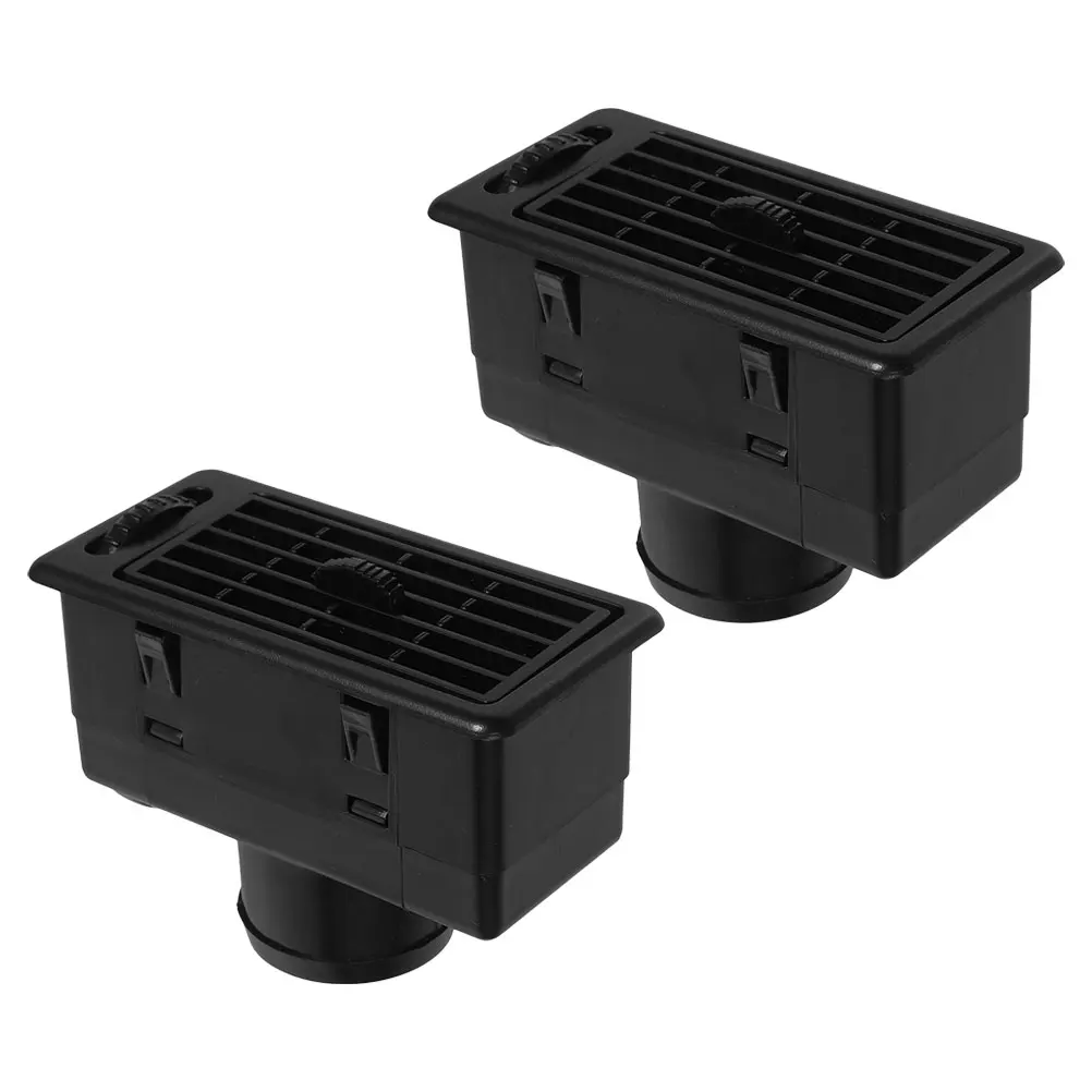 

2pcs Dashboard Air Ventilation Car Truck Vents Accessories Automotive Plastic Hose Clamps Dash Center Outlets