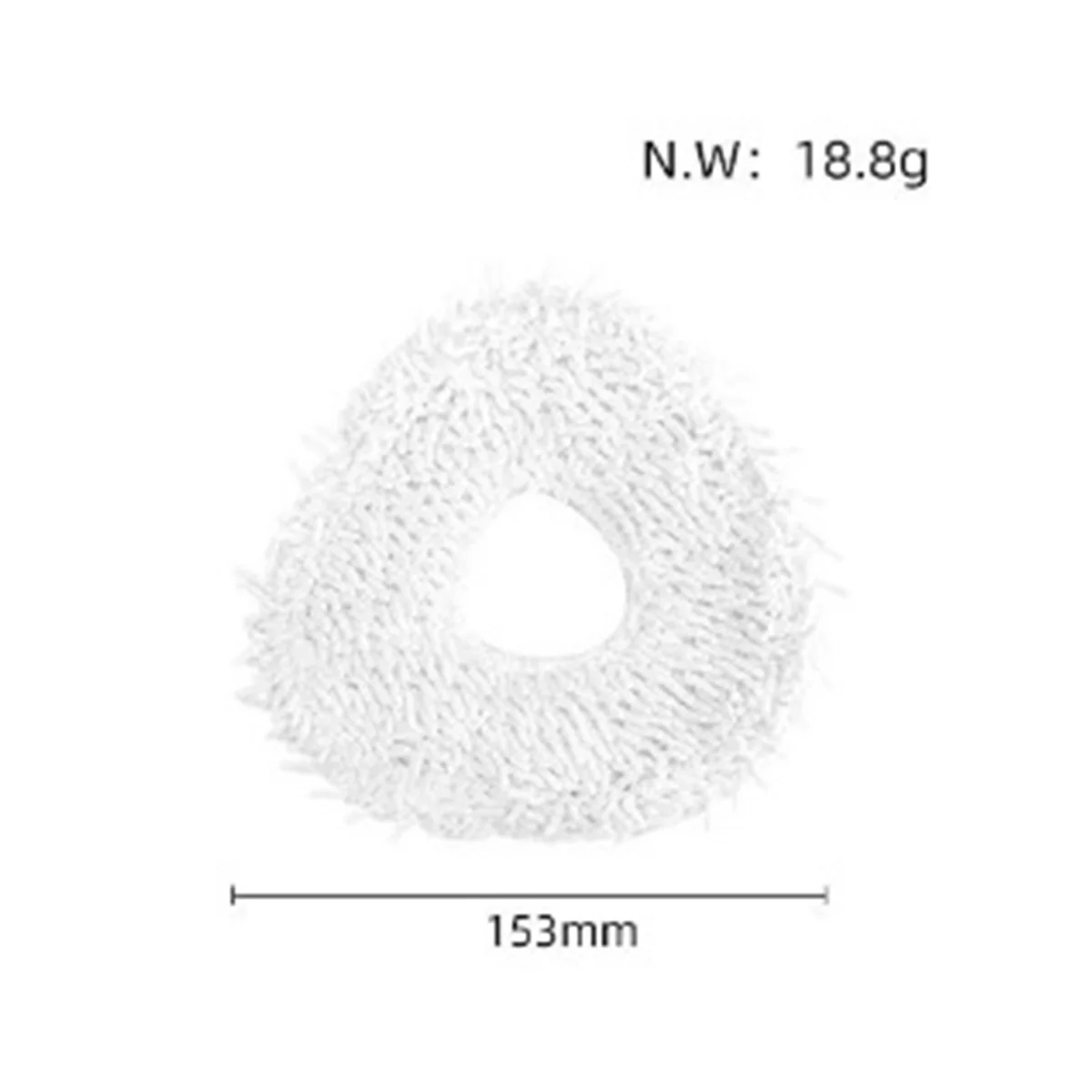 طقم بديل للروبوت المكنسة الكهربائية ، قطع الغيار ، ممسحة القماش ، وحدات التطهير ، narوول T10 ، J1 ، J2