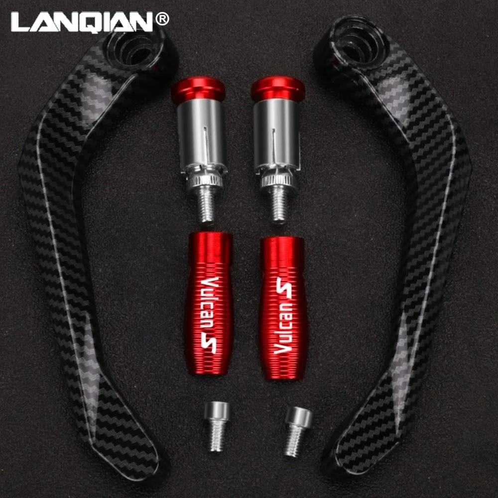 

For KAWASAKI VN 650 VULCAN S VN650 VULCANS Motorcycle Handlebar Handguard Brake Clutch Levers Hand Guard Protector Accessories