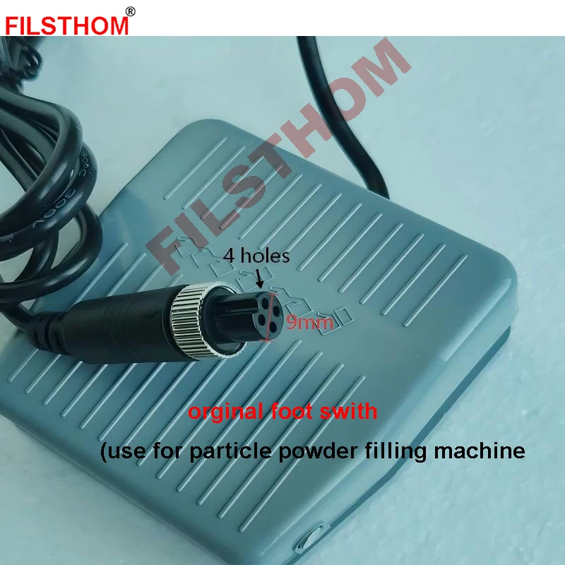Accessories Manual Press Switch Of Powder Particle Weighing Filling Machine Parts