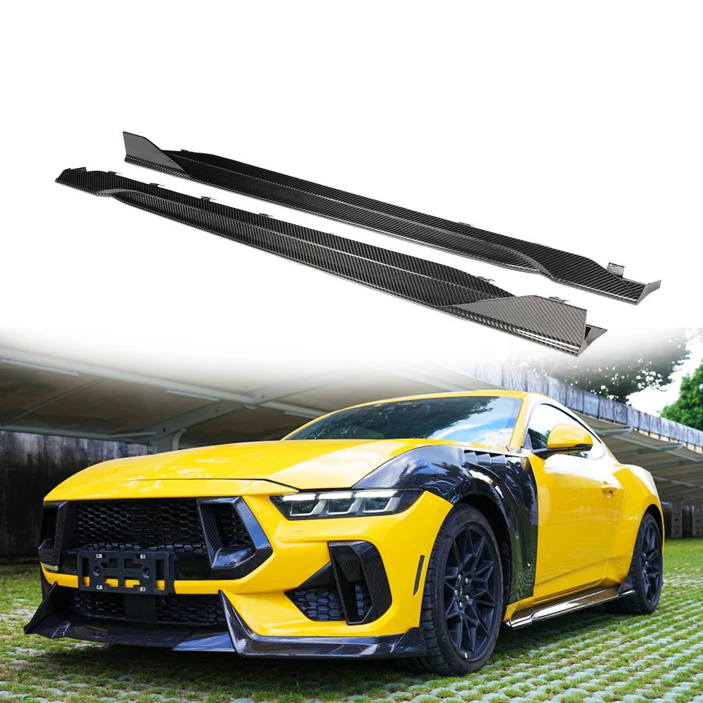 

Карбоновые боковые юбки (накладки) для Ford Mustang S650 EcoBoost GT Coupe 2024-2025 (модели ATV&UTVS650)