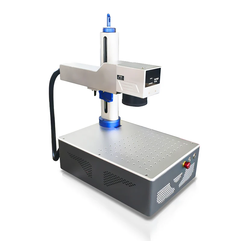 Portable Desktop Laser Marking Machine for Metal Maquina Laser Fibra Impresora Grabadora Engraving Fiber Laser Marking Machine