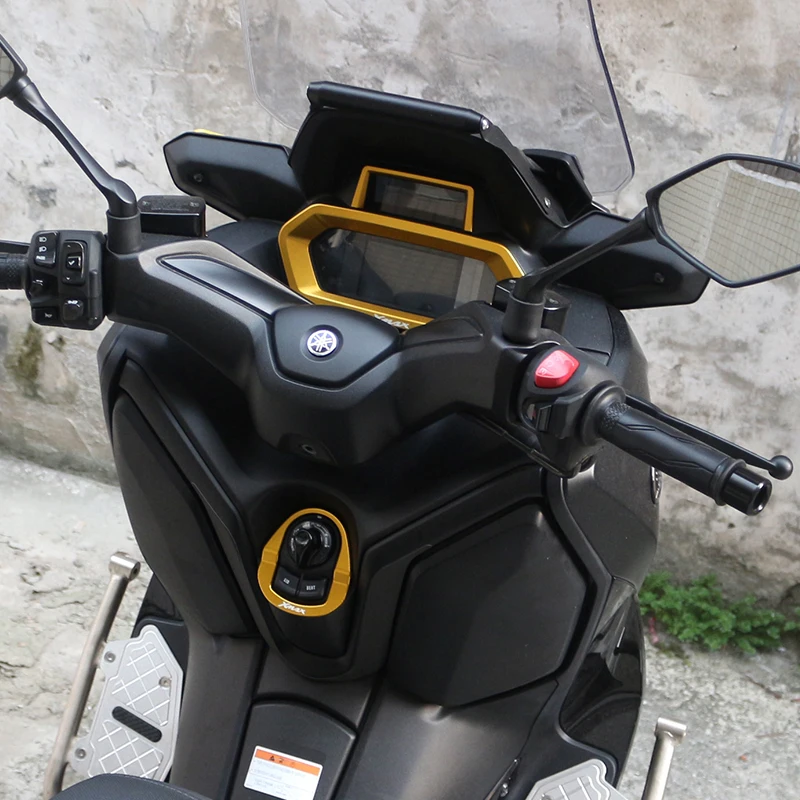 Motorcycle  Protection For YAMAHA XMAX 300 2023 2024  ScreenProtector Dashboard  Electric Door Lock Switch Cover Cap Protector