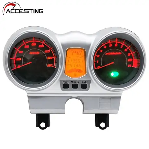 CBX250 CBF250 트위스터 오토바이 속도계 게이지 타코미터 주행 거리계 LCD 디스플레이 속도계 OEM 37100-KPF-961