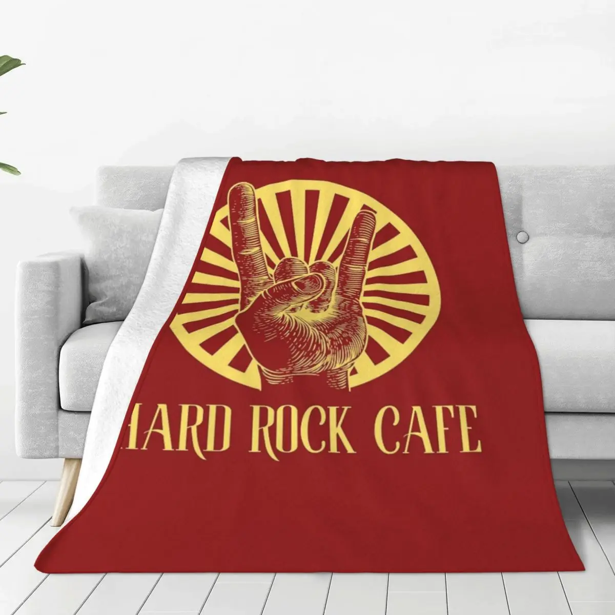 Hard Rock Cafe Four Seasons Universal Blanket Office Can Be Covered Mother's Day Gift