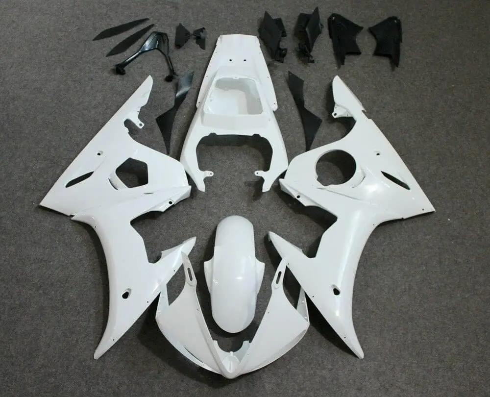 

Unpainted Motorcycle Fairings Bodywork Fit For Yamaha YZF R6 2003-2004 ，Fit For R6S 2006-2009 Aftermarket ABS Plastic Injection