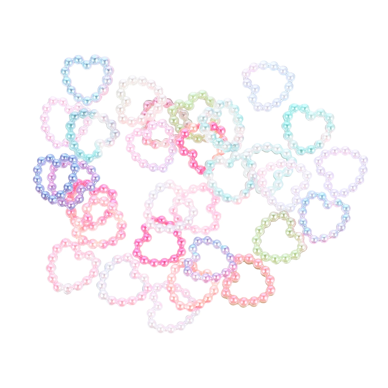 1 حقيبة لؤلؤة مسمار الفن ديكور الإبداعية DIY مانيكير سحر خفيفة الوزن آمنة للأظافر الاصطناعية الطبيعية مسمار الفن لوازم