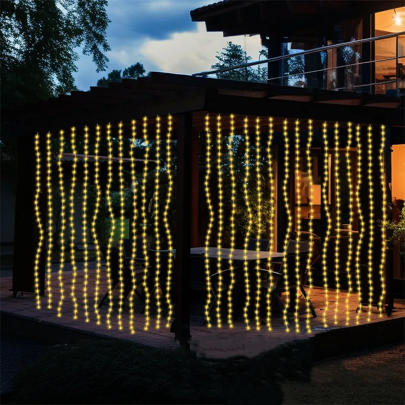USB Curtain Lighting String Home Wall Wedding Birthday Decoration New Year Christmas Party Holiday LED Lights