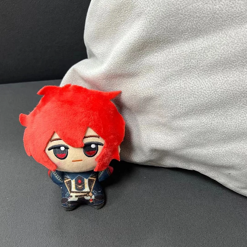 Genshin Impact Xiao Zhong Li Venti Ganyu Tartaglia Diluc pluszowy wisiorek zabawka lalka Mini brelok do kluczy plecak akcesoria na prezent