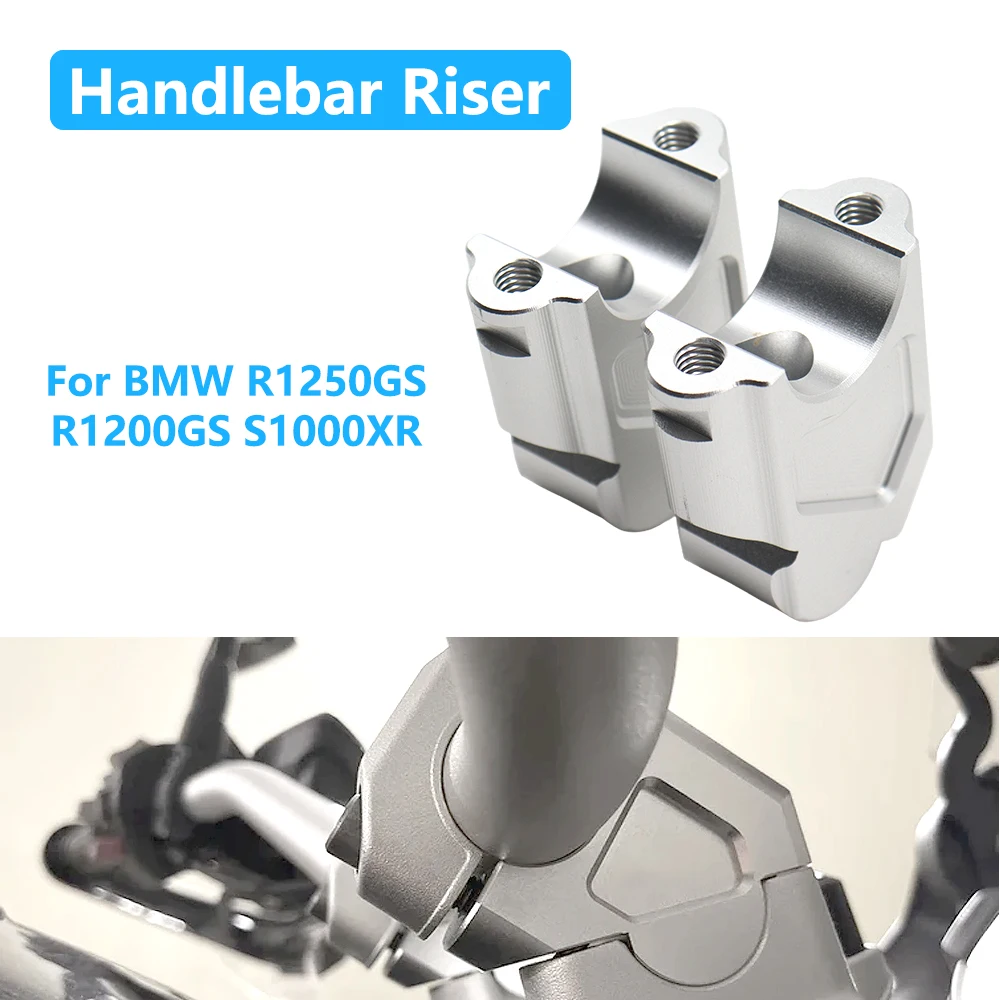 

For BMW R1250GS R 1250 GS R1200GS LC ADV S1000XR Motorcycle Accessories Handlebar Riser Drag Handle Bar Clamp Extension Adapter