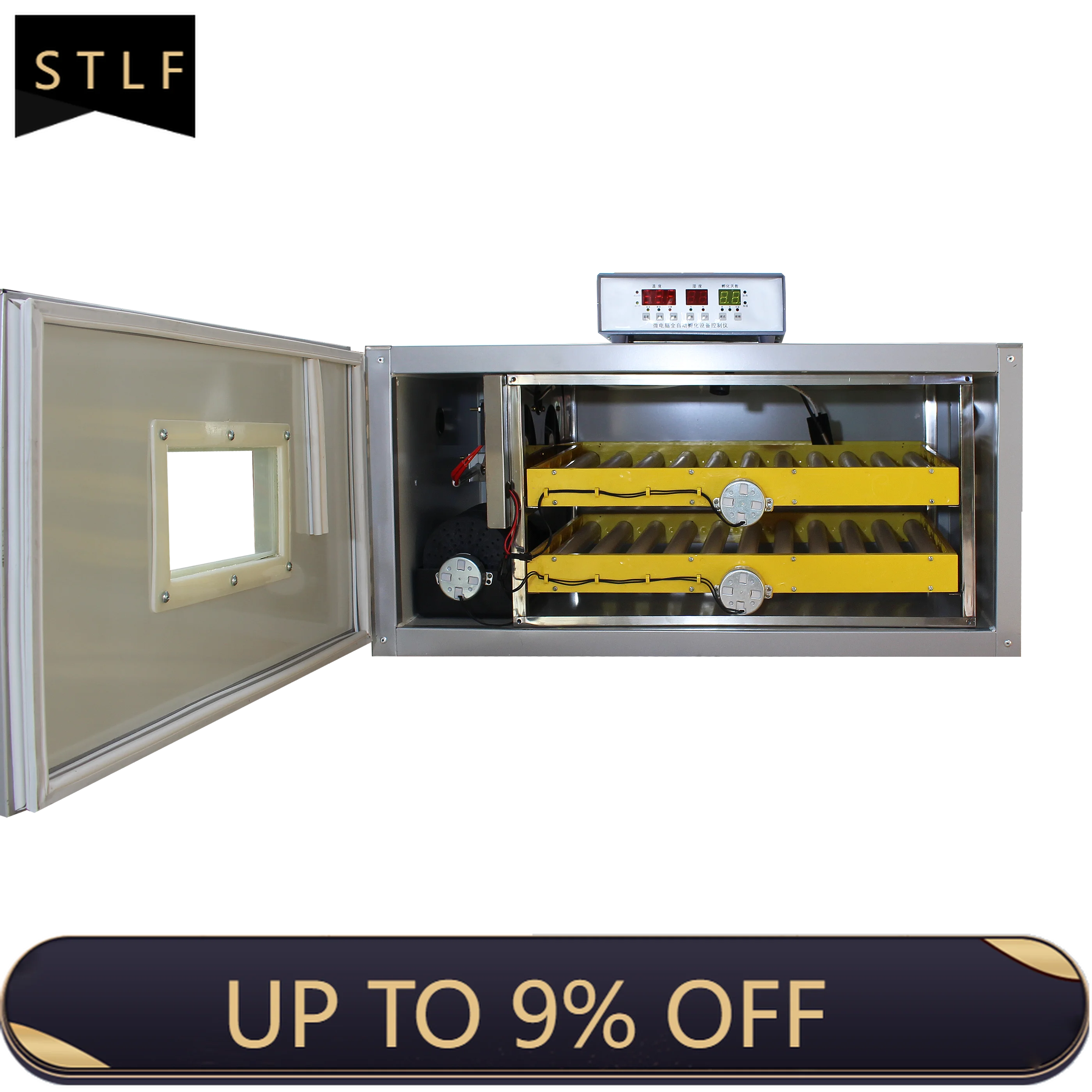 

120-Fully Automatic Incubator 220V Tray for Chicken Duck Bird Hatching Home Farm Poultry Incubator Machine