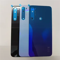 For Xiaomi Redmi Note 8 Note8 Battery Cover Back Glass Rear Door Housing Case Panel With CE Logo