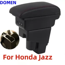 For Honda Jazz Armrest box For Honda Fit Jazz 1 Car Armrest 2003-2007 Arm Storage box car accessories 2003 2004 2005 2006 2007