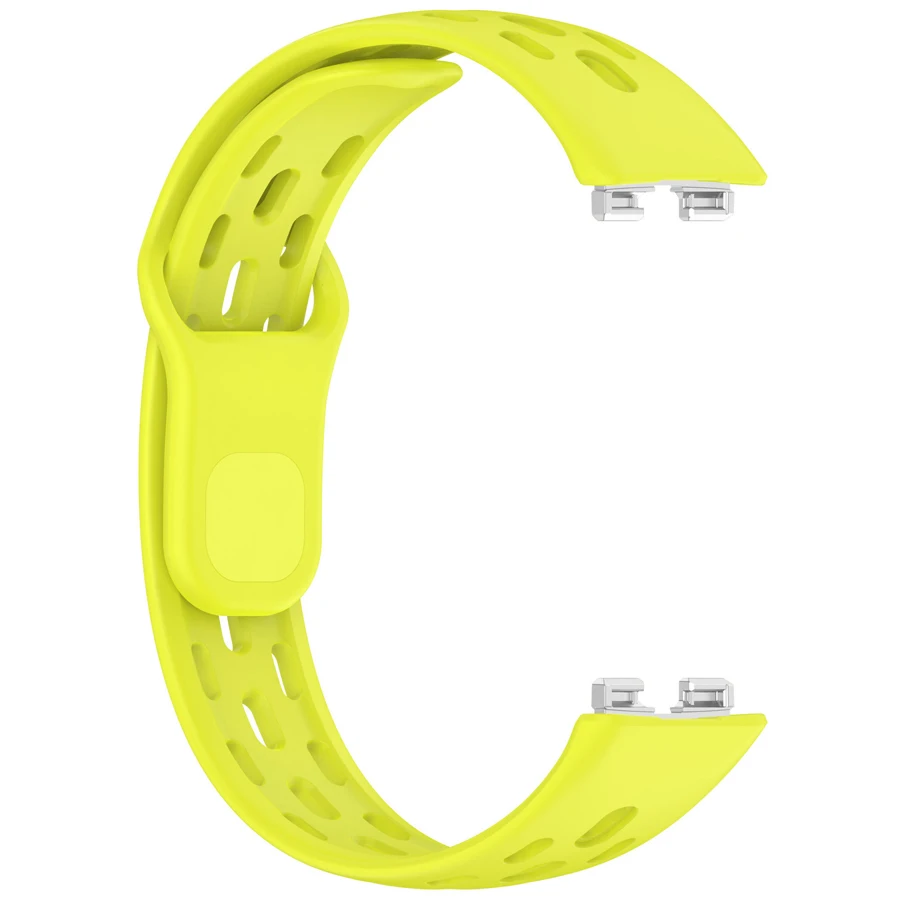 Holle band voor Huawei Band 10 9 8 Vervanging polsbandje Siliconen armband Correa voor Huawei Band 10 9 8 NFC-band