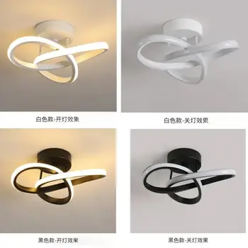 現代LED走廊吸頂燈 Nodic家居照明 LED表面安裝燈具,適用於臥室、客廳、走廊,三色照明 8 最佳銷售 家用吸頂燈 - №8