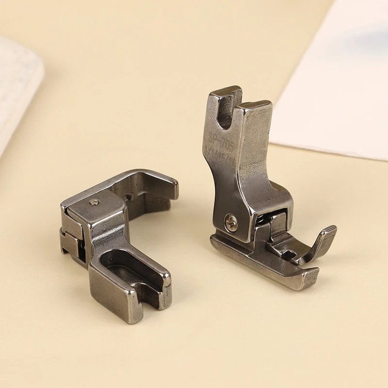 SP-705 Curling Edging High And Low Left Compensated Folder Presser Foot Binder Auxiliary Foot For Sewing Machine Accessories