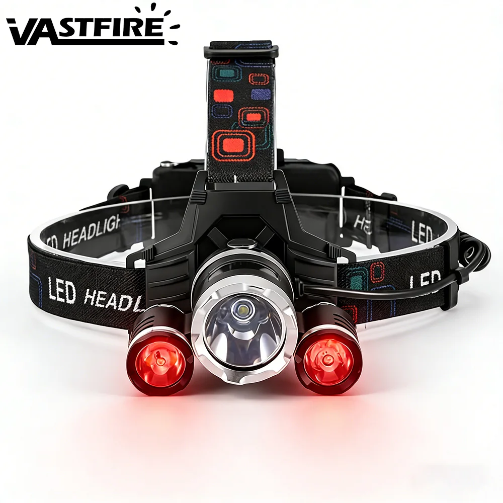 farois-led-de-dupla-cor-vermelho-branco-a-prova-d'agua-recarregaveis-via-porta-usb-adequados-para-exploracao-ao-ar-livre-camping-pesca