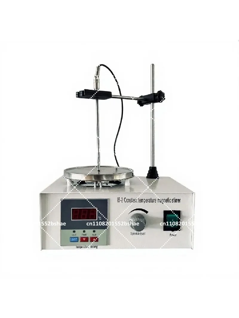 250W Digital Magnetic Stirrer Hotplate, 2000rpm Stepless Speed & 32-210.2℉ Temp Control Lab Mixer, 2000ml Capacity