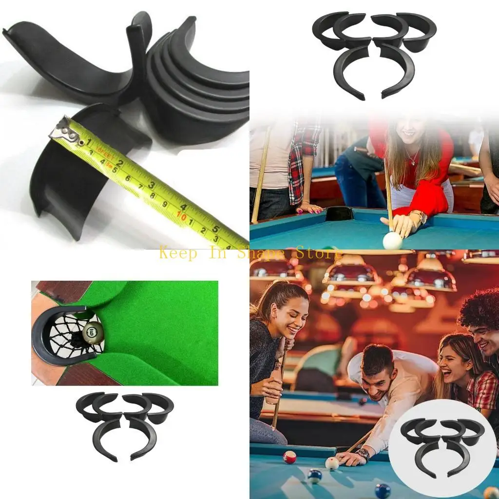 U1JC 6Pcs Billiard Pool Table Hole Liner Pool Table Pocket Liner Billiard Liner Replacement Billiard Accessory for Pool Table