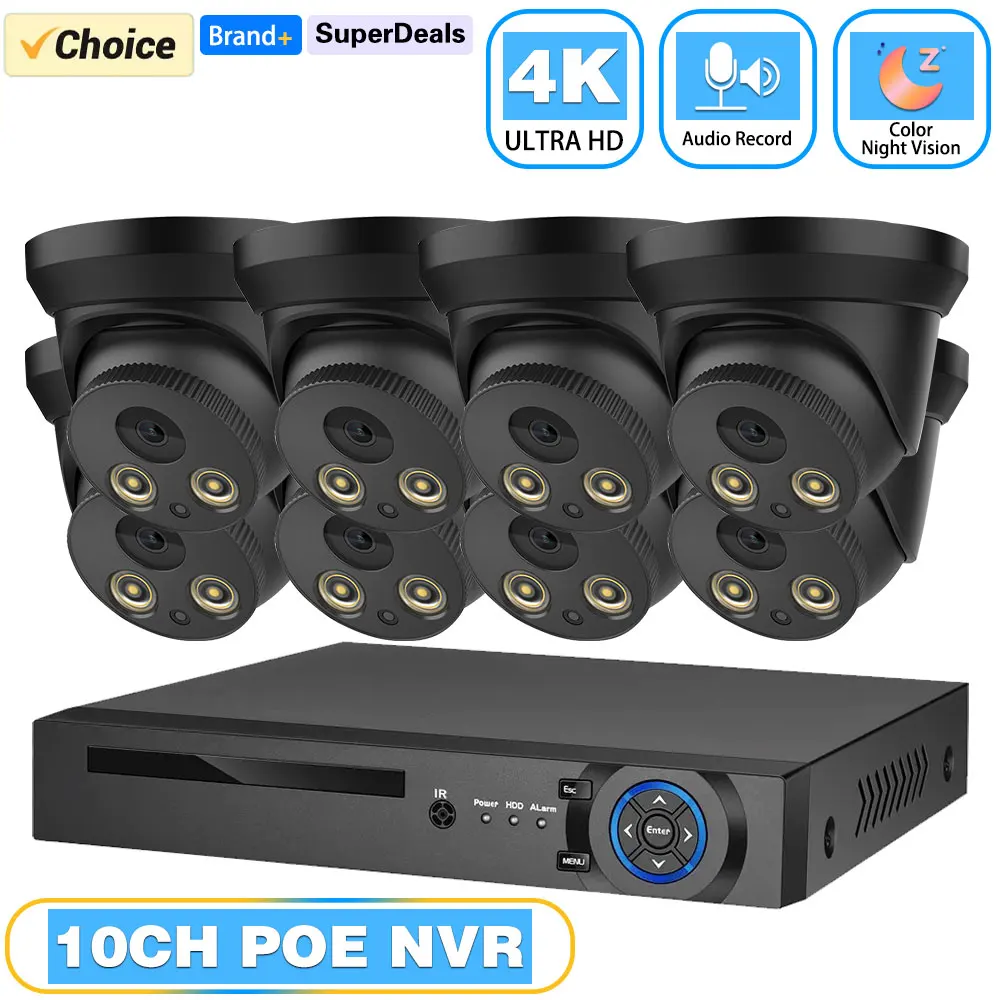 10CH Nvr 4K Securit…