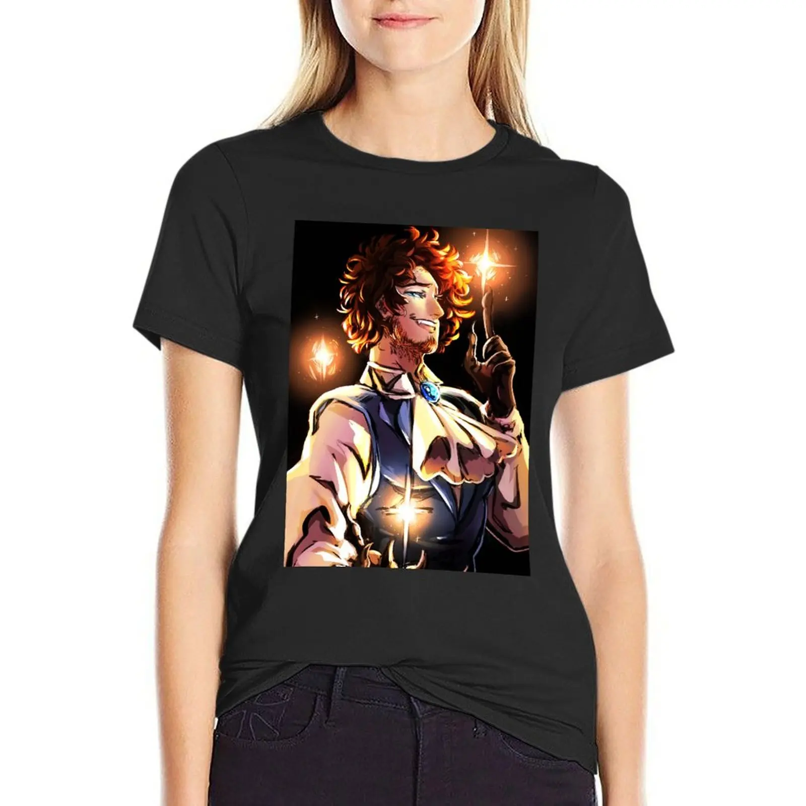 Demon Dipper, The Great Constellation (Don't Forgive Me) Fanart T-Shirt oversized lady clothes cotton t shirts Women