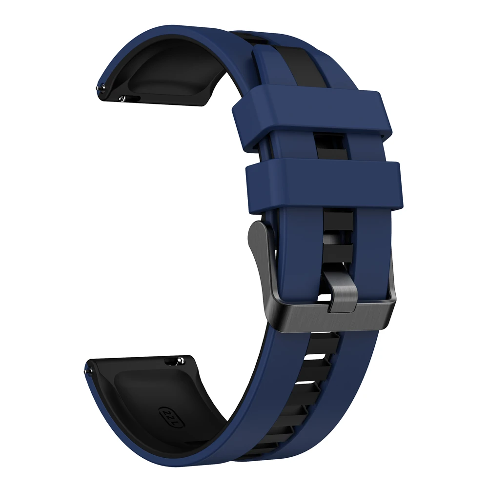 22mm Replacement Strap For COLMI C8 Max Wrist Bracelet For COLMI P71/C81/M42/M40/I30/V68/V73/P68 Band Silicone Sports Watchband