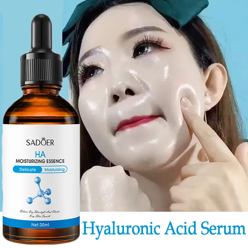 

Hyaluronic Acid Serum Facial Anti Aging Lift Firming Fine Lines Shrink Pores Tightening Nourishing Deep Moisturizing Facial Care