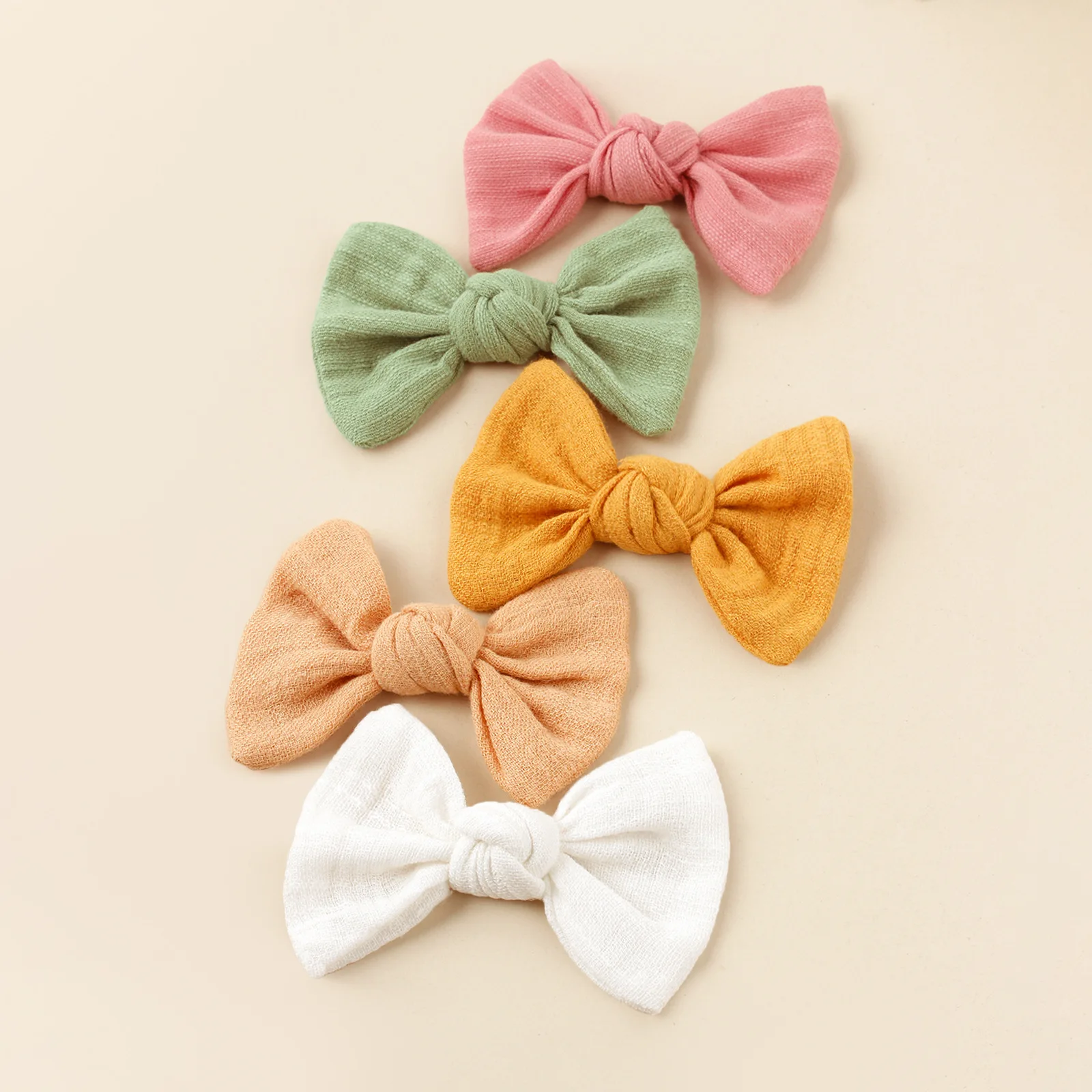 3.7 Inch Classical Hair Clips For Fall Winter Fashion Girls Baby Hair Accessories 14 Colors