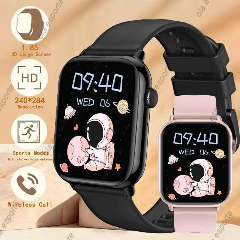 

Новые умные часы с Bluetooth для звонков, женские и мужские наручные часы с монитором здоровья, фитнес-часы, водонепроницаемые умные часы для Android iOS iPhone