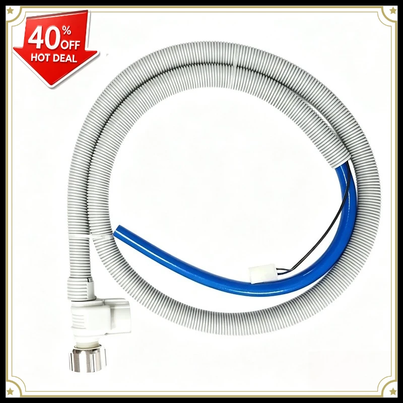 Manufacturer supplied dishwasher inlet hose 1757a/00, AQS safety inlet valve