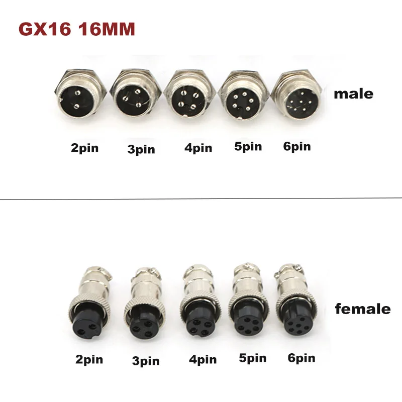 16Mm GX16 2 3 4 5 6…